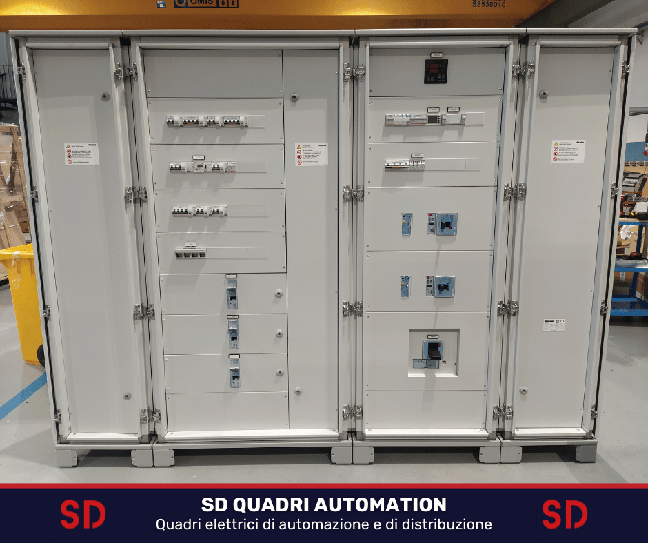 Quadro elettrico da 1600A completato e pronto per la consegna presso azienda agricola a Brescia